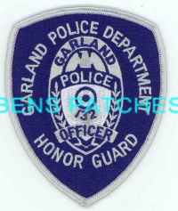 TEXAS,GARLAND POLICE HONOR GUARD 1